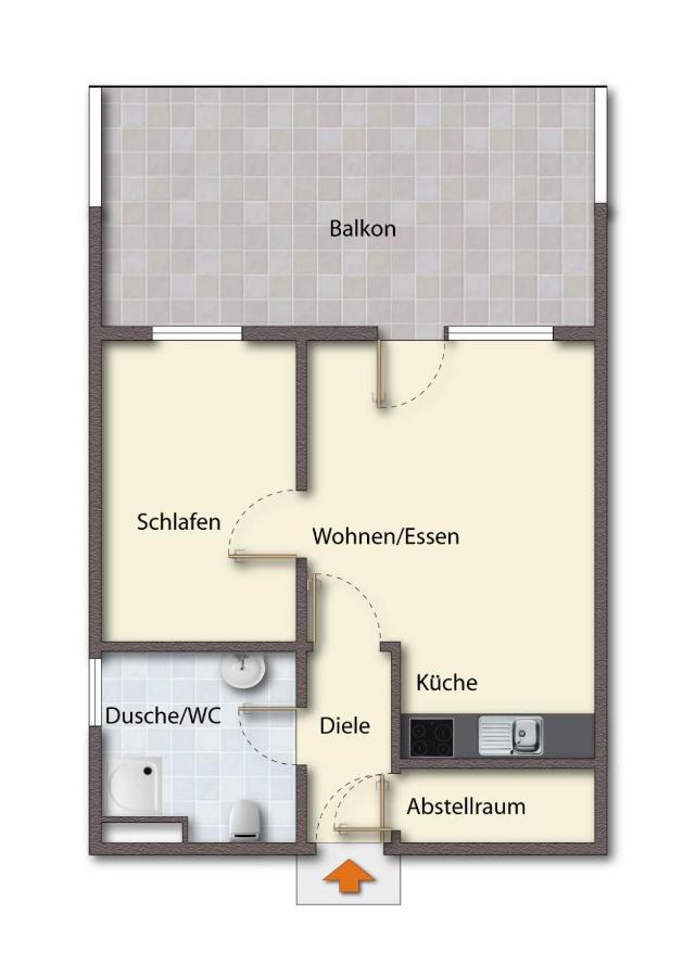 Ferienwohnung Asgard ドルヌマージール エクステリア 写真